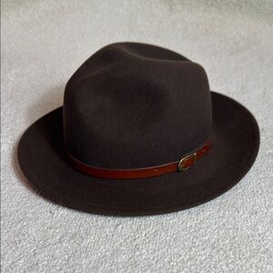 STETSON Mello Felt Hat-Brown-Unisex